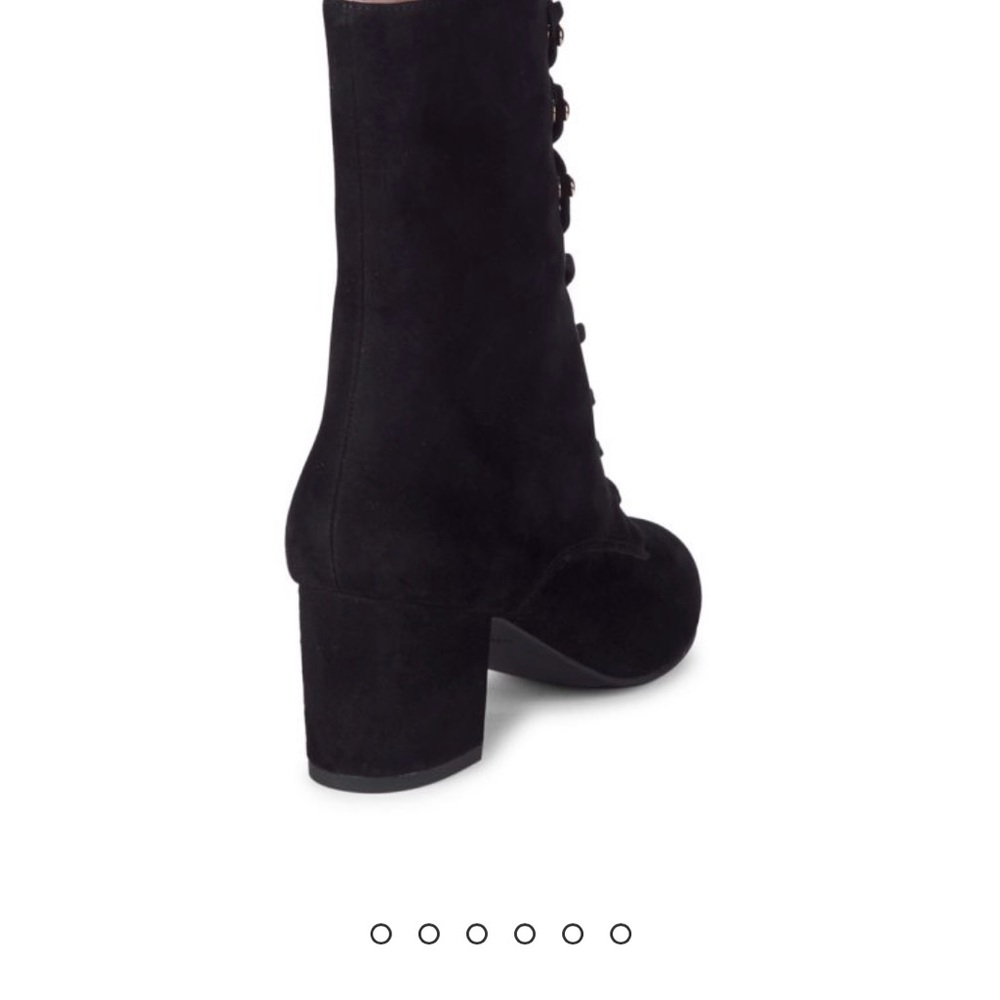 Stuart Weitzman Suede Block Heel Booties - image 4